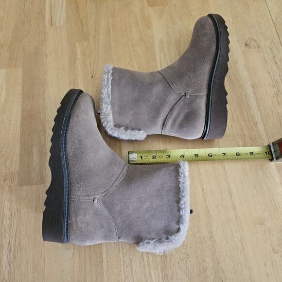 Easy Spirit Suede Ankle Boots Evolve Honor - Taupe tan- size 6.5 EUC - Picture 5 of 11